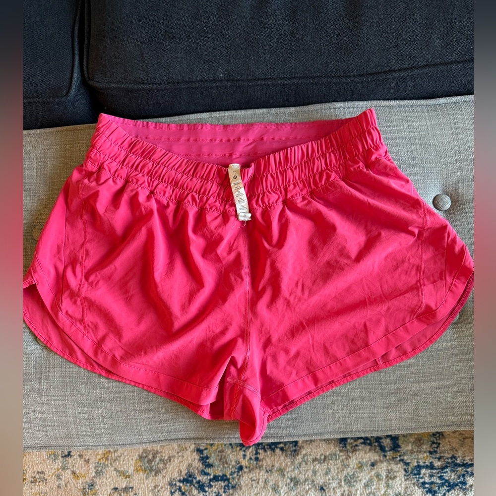 Lululemon Track That 3 Inch High Rise Shorts